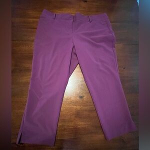 NY & Company Purple Women’s Dress Pants Size 18